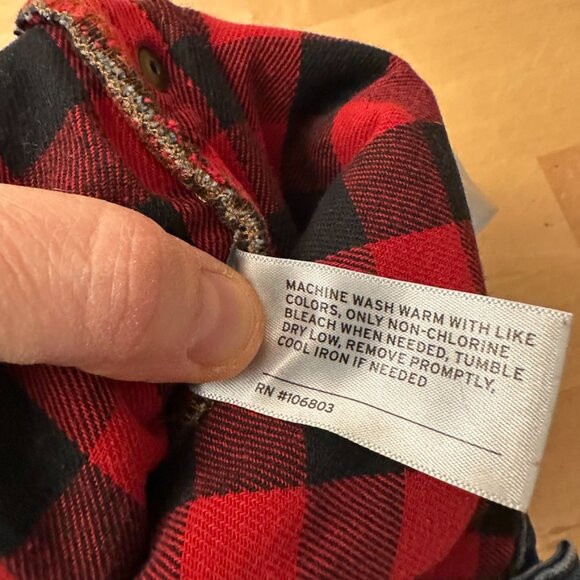 Duluth Trading Daily Denim Flannel Lined Jeans, 10 x 29, great condition - Picture 8 of 11